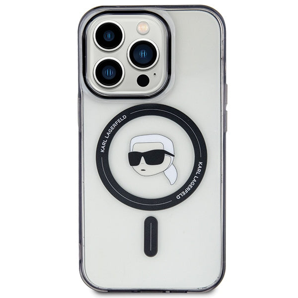Karl Lagerfeld KLHMP15LHKHNOTK case for iPhone 15 Pro - transparent