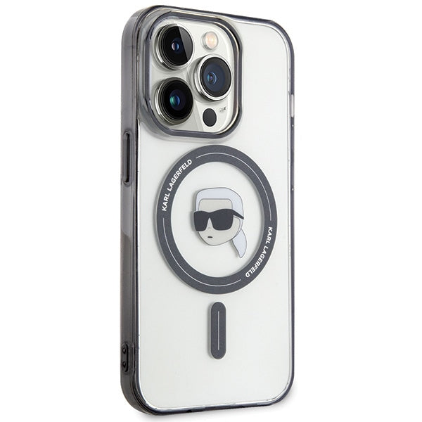 Karl Lagerfeld KLHMP15LHKHNOTK case for iPhone 15 Pro - transparent