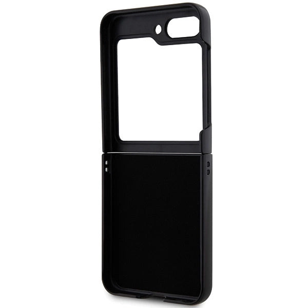 Karl Lagerfeld Saffiano Karl&amp;Choupette Pin case for Samsung Galaxy Z Flip 5 - black