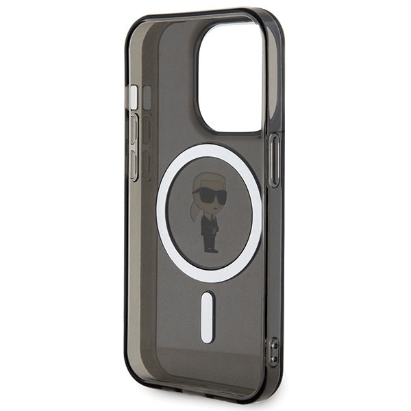 Karl Lagerfeld IML Ikonik MagSafe iPhone 14 Pro Max Case - Black