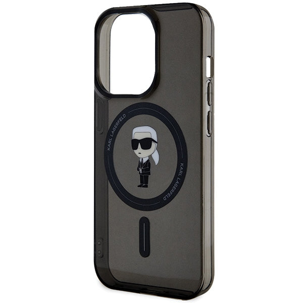 Karl Lagerfeld IML Ikonik MagSafe iPhone 14 Pro Max Case - Black
