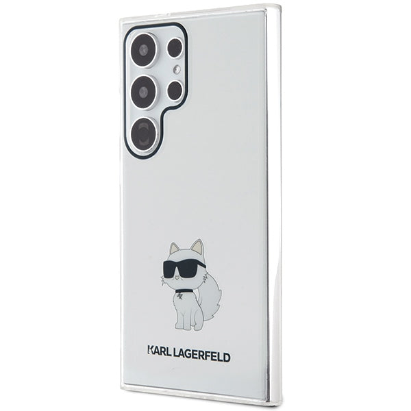 Karl Lagerfeld IML Choupette case for Samsung Galaxy S24 Ultra - transparent