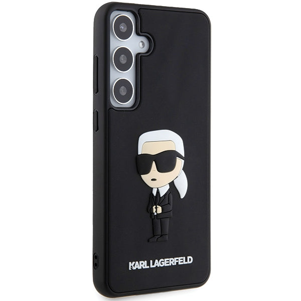 Karl Lagerfeld 3D Rubber Ikonik case for Samsung Galaxy S24 - black