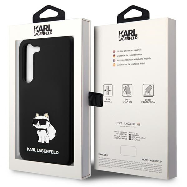 Karl Lagerfeld Silicone Choupette case for Samsung Galaxy S24+ - black