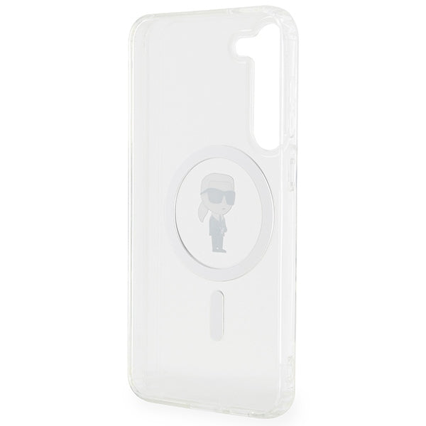 Karl Lagerfeld IML Ikonik MagSafe case for Samsung Galaxy S23+ - transparent