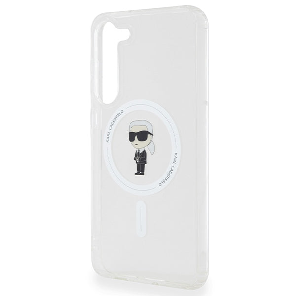 Karl Lagerfeld IML Ikonik MagSafe case for Samsung Galaxy S23+ - transparent