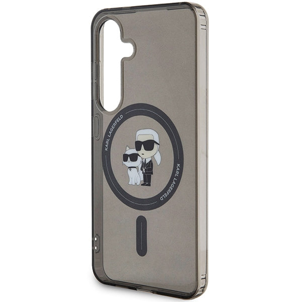 Karl Lagerfeld IML Karl&amp;Choupette MagSafe case for Samsung Galaxy S24 - black