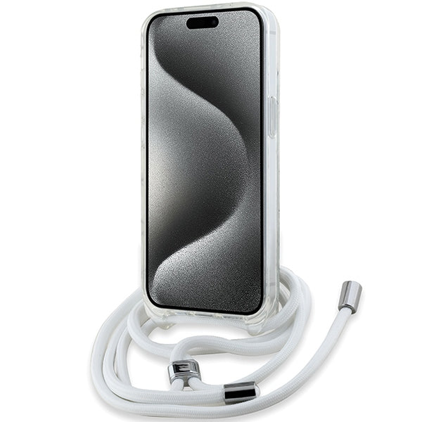 Karl Lagerfeld IML Choupette Head &amp; Cord MagSafe case for iPhone 14 / 13 / 15 - transparent