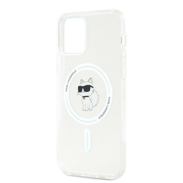 Karl Lagerfeld IML Choupette MagSafe case for iPhone 12 / 12 Pro - transparent