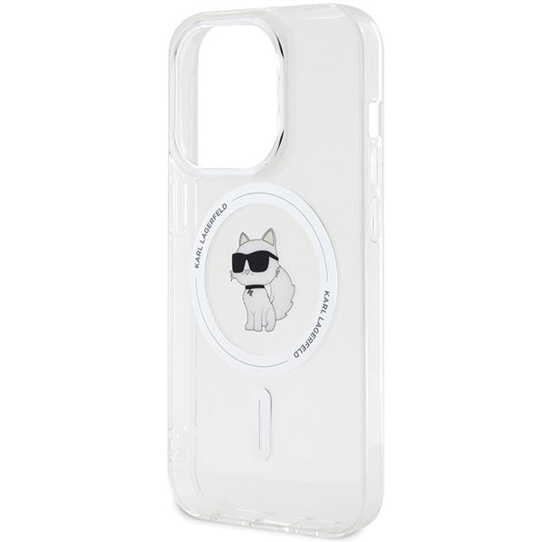 Karl Lagerfeld IML Choupette MagSafe case for iPhone 13 Pro Max - transparent