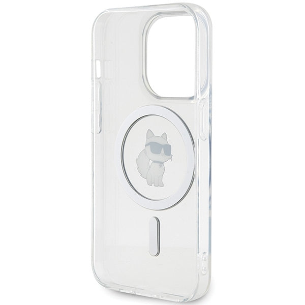 Karl Lagerfeld IML Choupette MagSafe case for iPhone 14 Pro - transparent