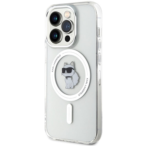 Karl Lagerfeld IML Choupette MagSafe case for iPhone 14 Pro Max - transparent