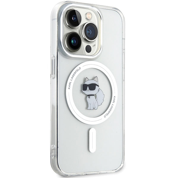 Karl Lagerfeld IML Choupette MagSafe case for iPhone 14 Pro Max - transparent