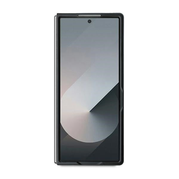 Karl Lagerfeld Saffiano Metal Pin Case for Samsung Galaxy Z Fold 6 - Black