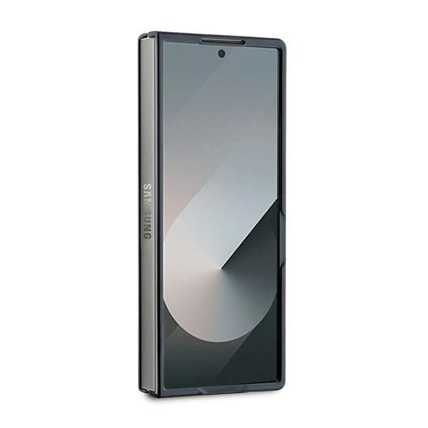 Karl Lagerfeld Saffiano Ikonik Pin Case for Samsung Galaxy Z Fold 6 - Black