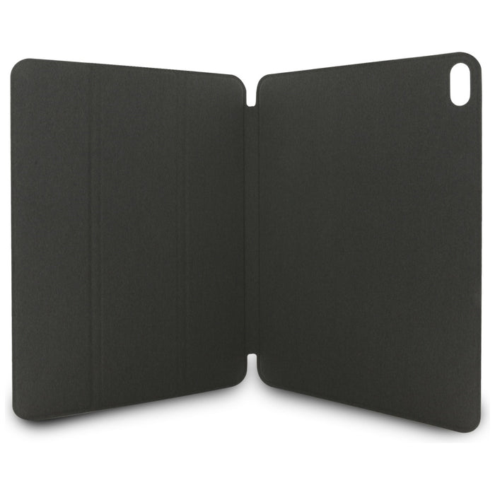 Karl Lagerfeld Saffiano Magnetic Karl &amp; Choupette iPad Air 11" 2024 Book Cover Case - Black
