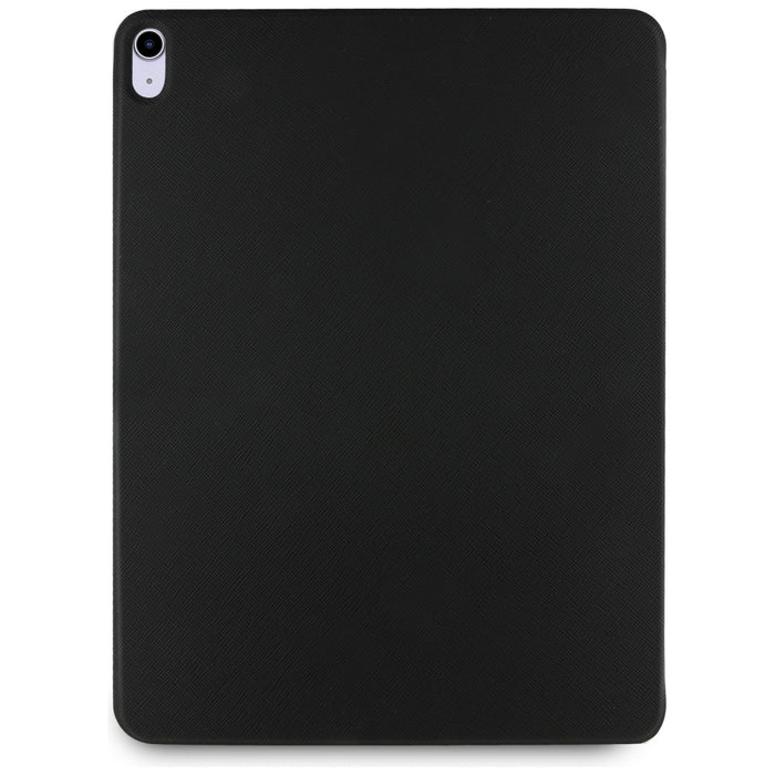 Karl Lagerfeld Saffiano Magnetic Karl &amp; Choupette iPad Air 13" 2024 Book Cover Case - Black