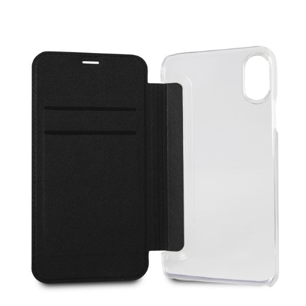 Karl Lagerfeld Signature Glitter iPhone X/Xs Case - Black