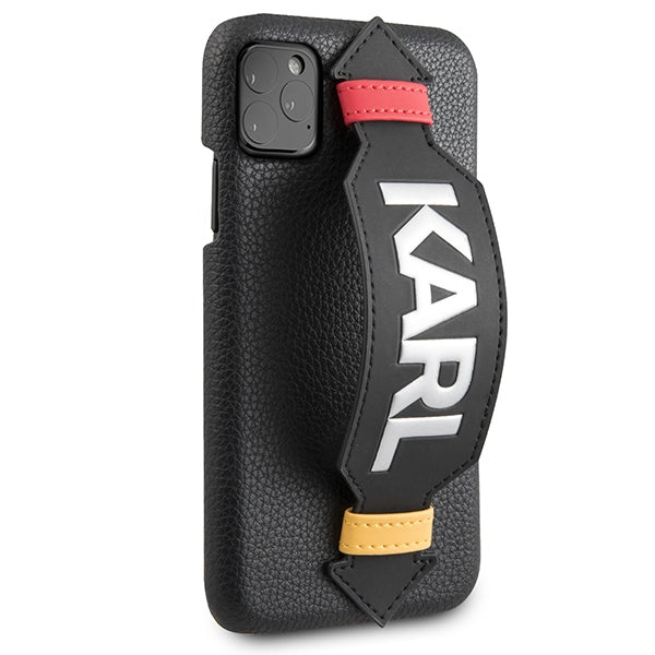 Karl Lagerfeld Strap Case for iPhone 11 Pro 5.8" - Black