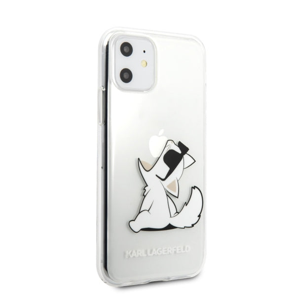 Karl Lagerfeld Choupette Fun iPhone 11 / Xr Case - Transparent