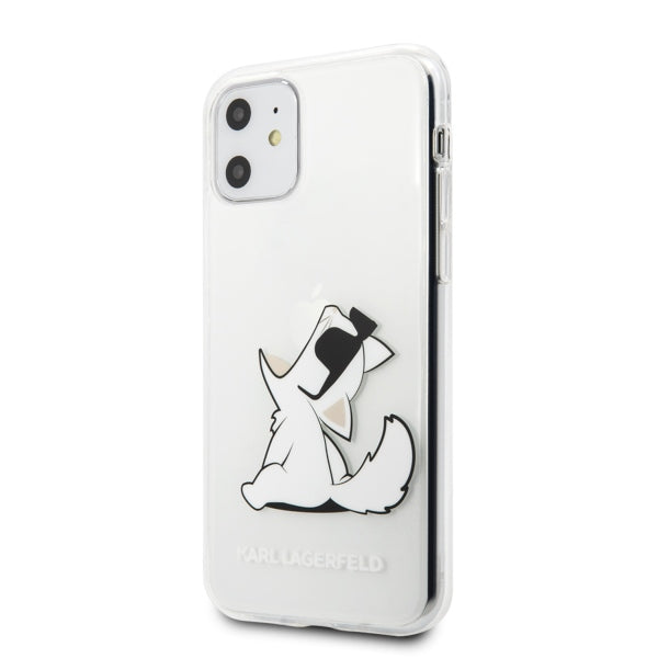 Karl Lagerfeld Choupette Fun iPhone 11 / Xr Case - Transparent