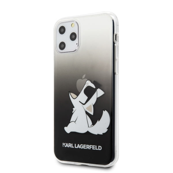 Karl Lagerfeld Choupette Fun iPhone 11 Pro Max Case - Black