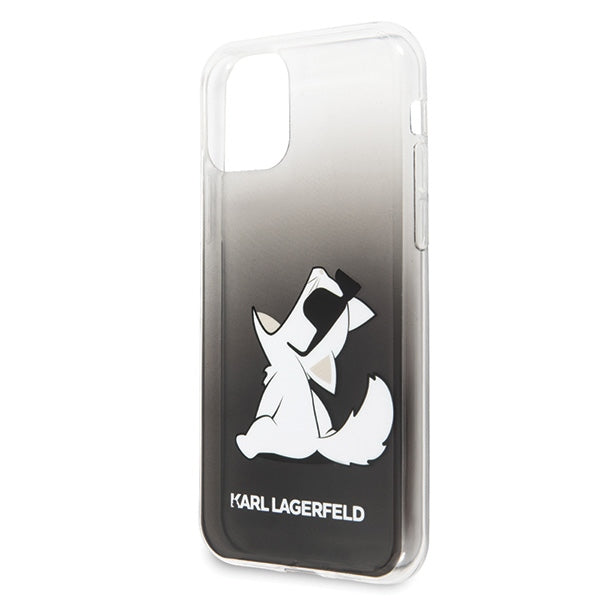 Karl Lagerfeld Choupette Fun iPhone 11 Pro Max Case - Black