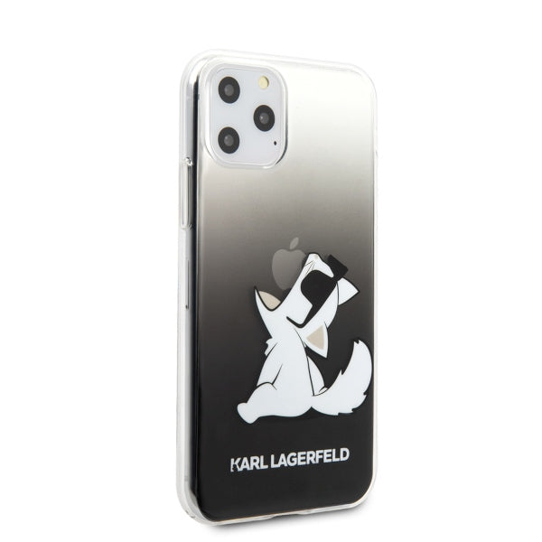 Karl Lagerfeld Choupette Fun iPhone 11 Pro Max Case - Black