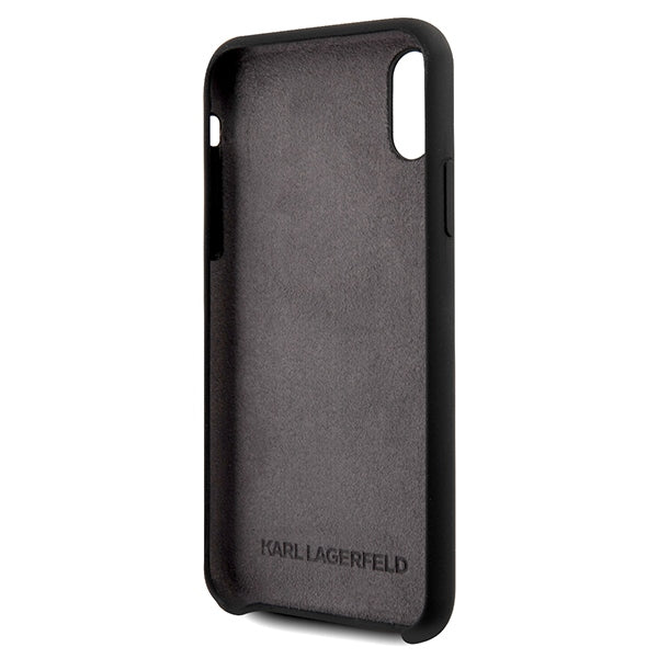 Karl Lagerfeld Glossy Bauhaus iPhone X/XS Case - Black