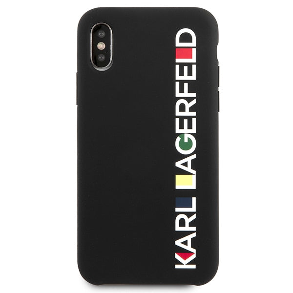Karl Lagerfeld Glossy Bauhaus iPhone X/XS Case - Black