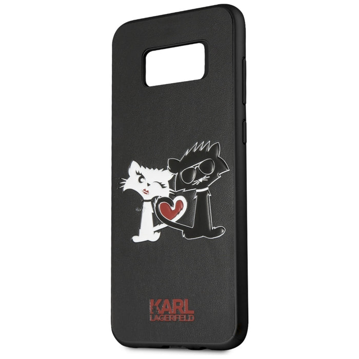 Karl Lagerfeld Choupette In Love Case for Samsung Galaxy S8 Plus - Black