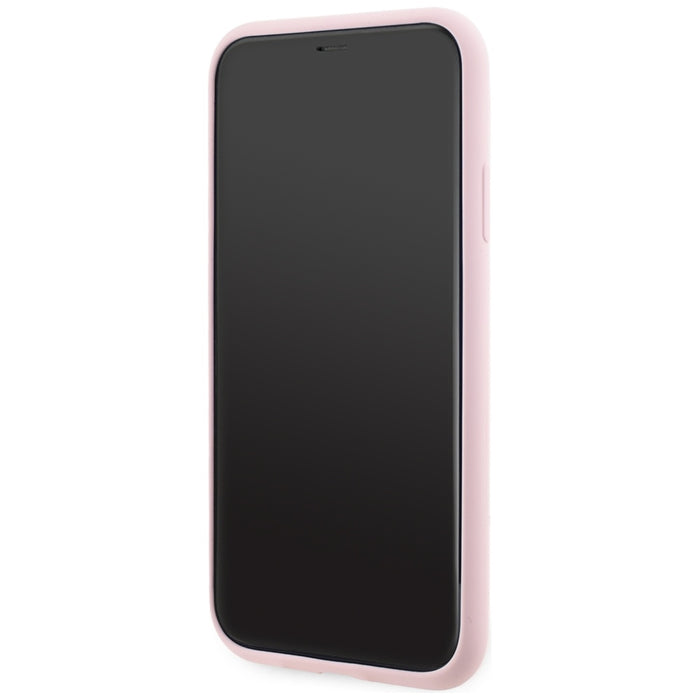 Karl Lagerfeld Silicone Karl&Choupette MagSafe iPhone 11 Case - Pink