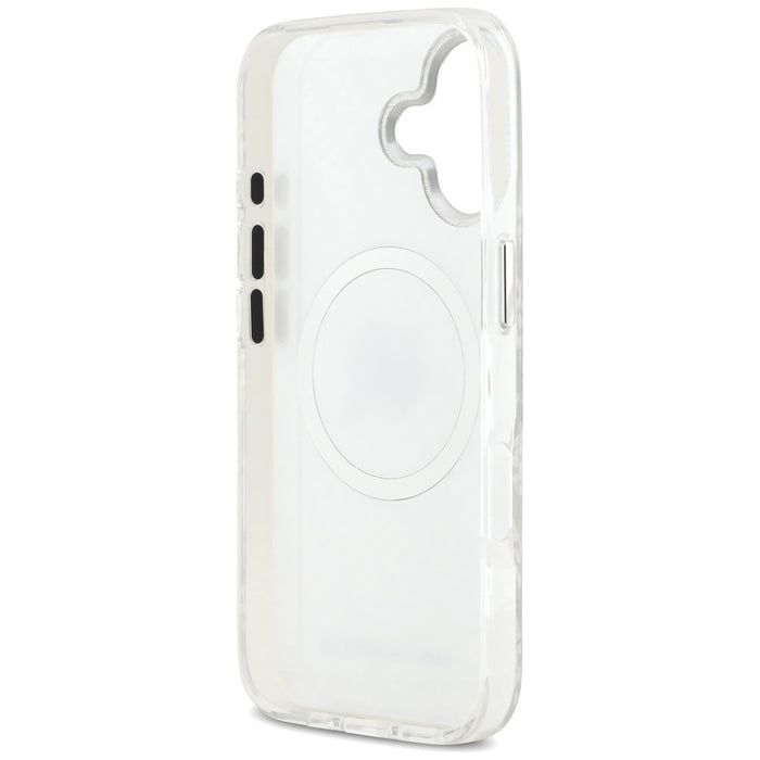 Karl Lagerfeld IML Karl Head Logo MagSafe iPhone 17 Case - Gray