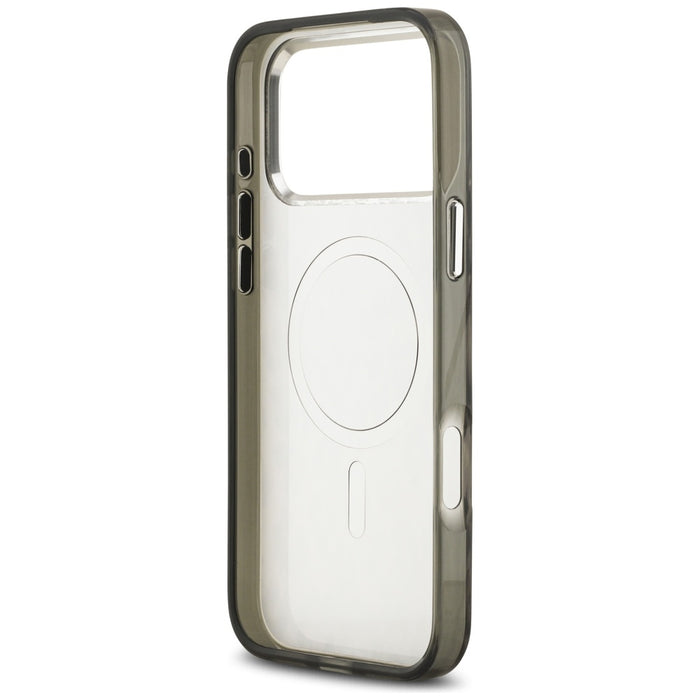 Karl Lagerfeld IML Leopard Pattern MagSafe Case for iPhone 17 Pro Max - Brown