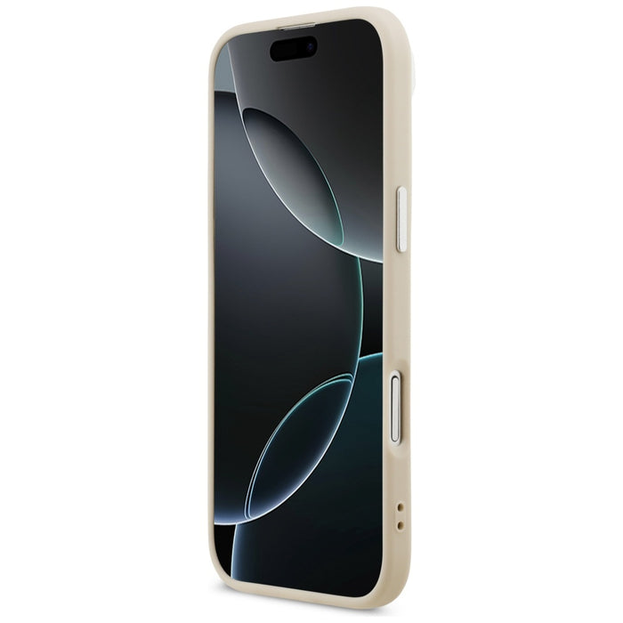 Karl Lagerfeld Karl &amp; Choupette Pins MagSafe Case for iPhone Air - Beige