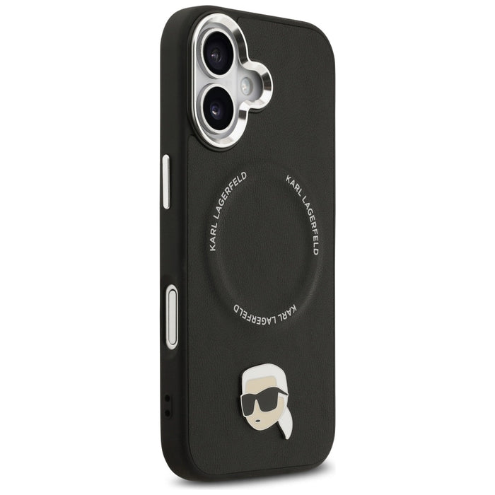 Karl Lagerfeld Karl Pin MagSafe Case for iPhone 17 - Black