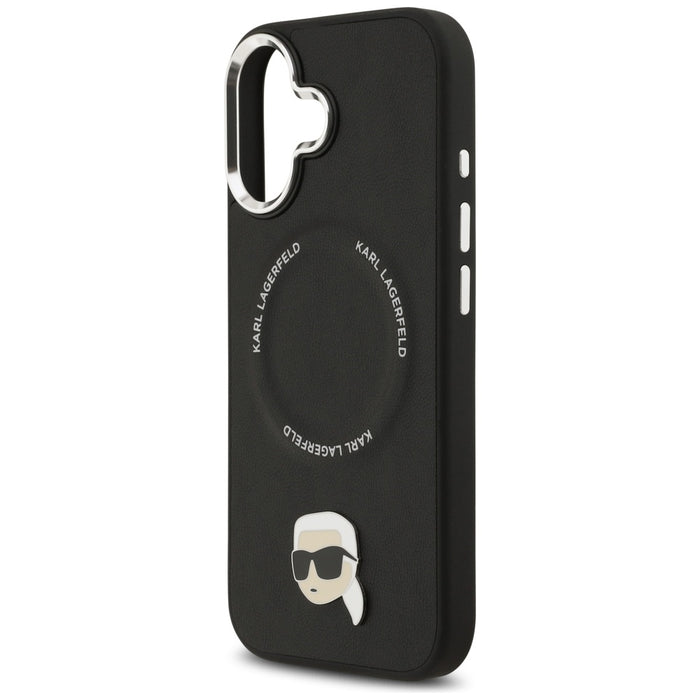 Karl Lagerfeld Karl Pin MagSafe Case for iPhone 17 - Black