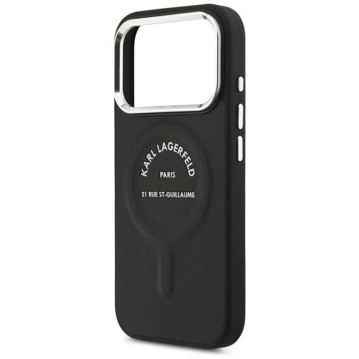 Karl Lagerfeld Karl RSG Logo MagSafe Case for iPhone 17 Pro - Black