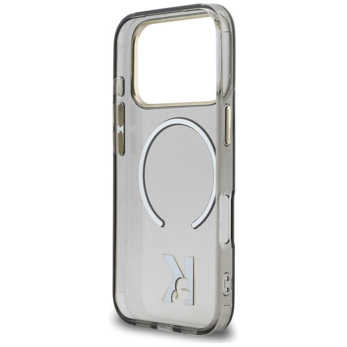 Karl Lagerfeld IML K Head Logo MagSafe Case for iPhone 17 Pro - Black
