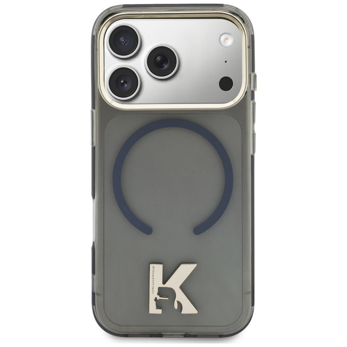 Karl Lagerfeld IML K Head Logo MagSafe Case for iPhone 17 Pro Max - Black