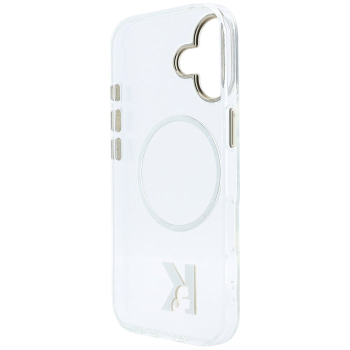 Karl Lagerfeld IML K Head Logo MagSafe Case for iPhone 17 - Clear