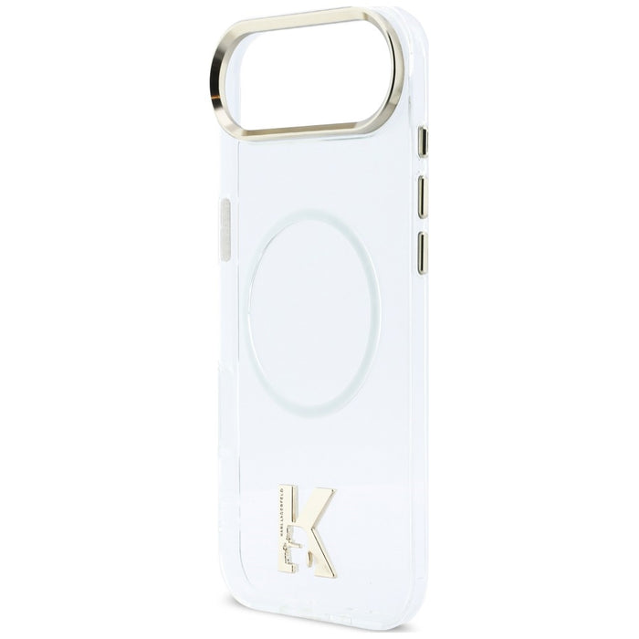 Karl Lagerfeld IML K Head Logo MagSafe Case for iPhone Air - Clear