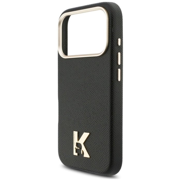 Karl Lagerfeld Karl Head Logo MagSafe Case for iPhone 17 Pro - Black