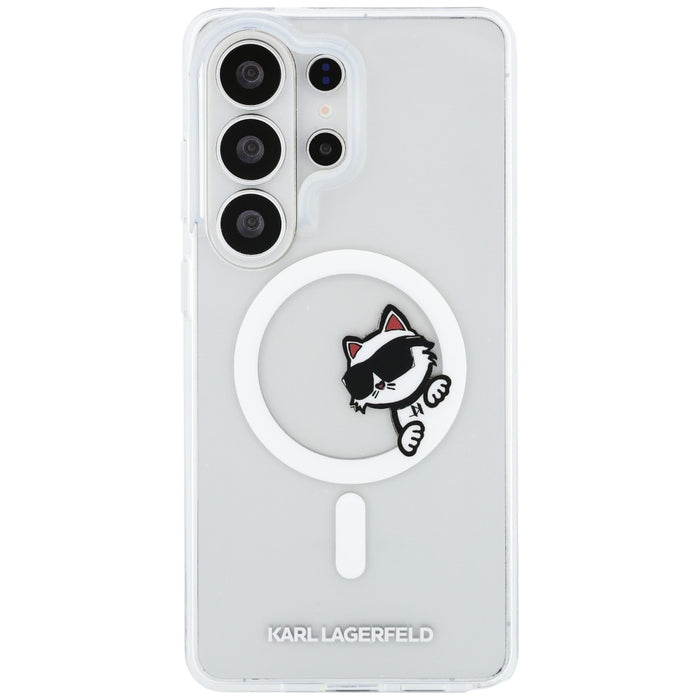 Karl Lagerfeld IML Peekaboo Choupette MagSafe case for Samsung Galaxy S26 Ultra - transparent