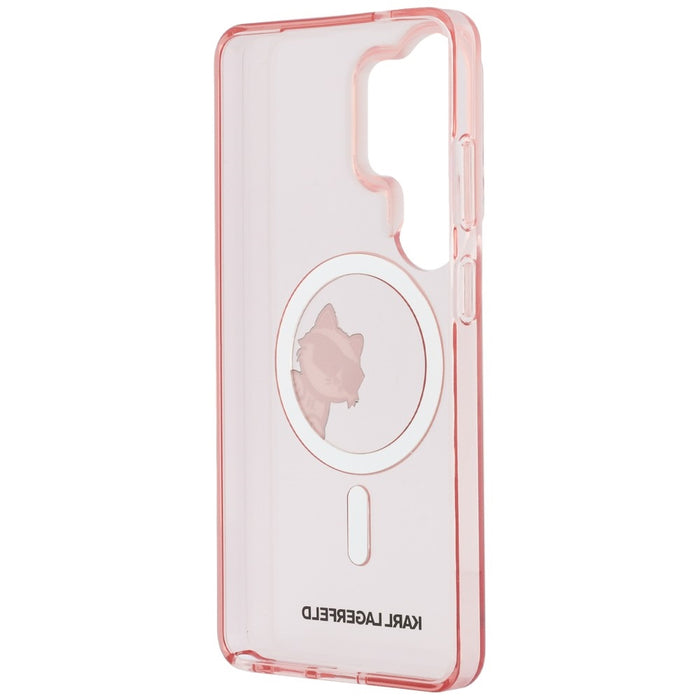 Karl Lagerfeld IML Peekaboo Choupette MagSafe Case for Samsung Galaxy S26 Ultra - Pink