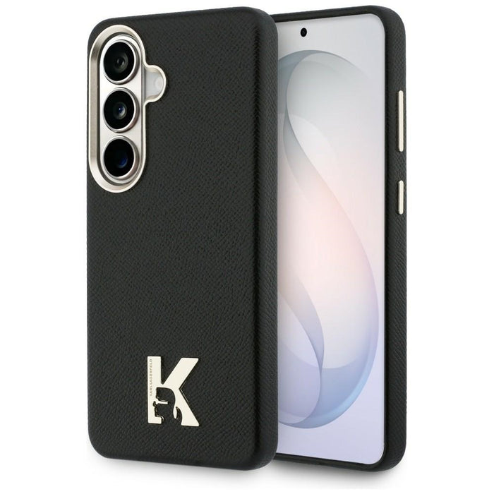 Karl Lagerfeld K Metal Logo MagSafe Case for Samsung Galaxy S26 - Black