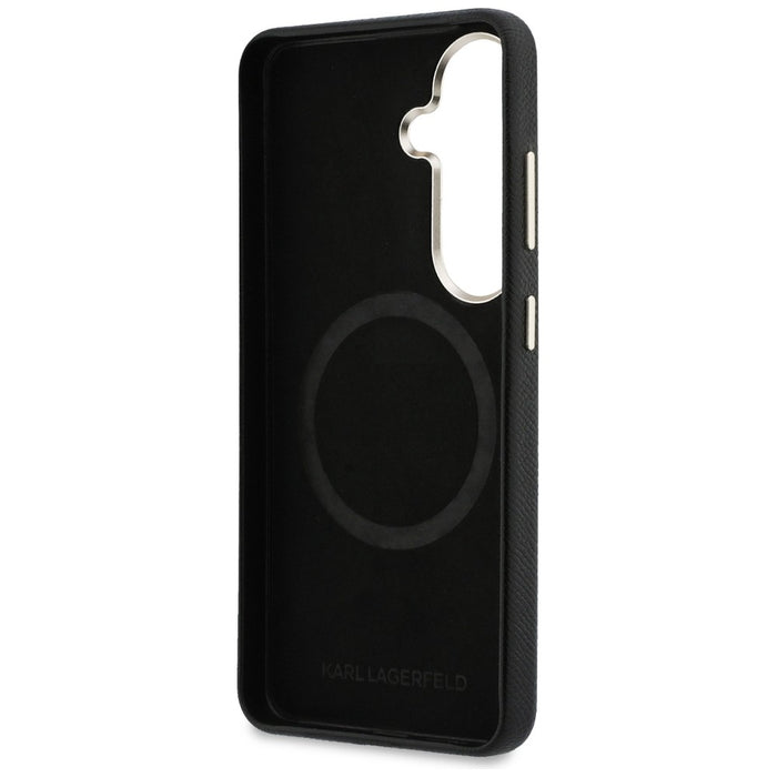 Karl Lagerfeld K Metal Logo MagSafe Case for Samsung Galaxy S26 - Black
