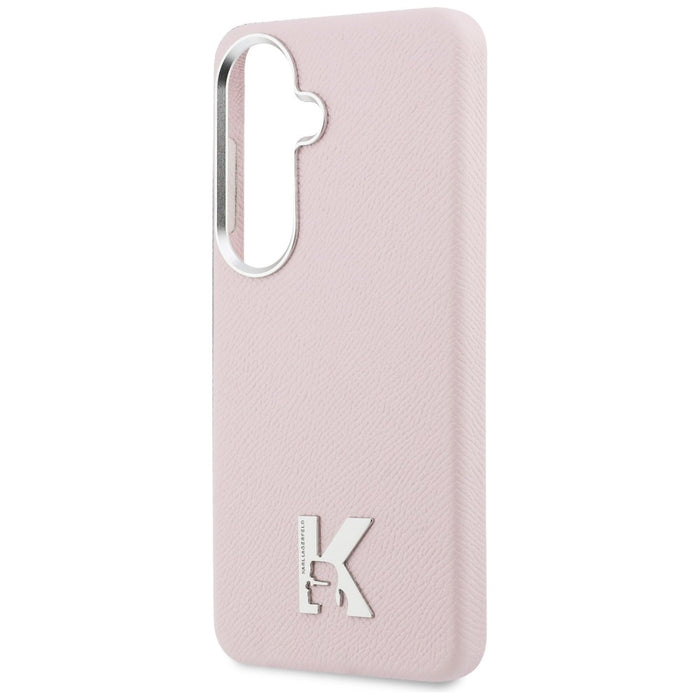 Karl Lagerfeld K Metal Logo MagSafe Case for Samsung Galaxy S26 - Pink