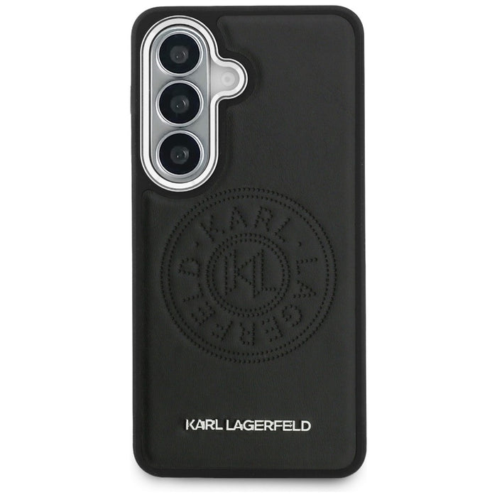 Karl Lagerfeld Perforated KL MagSafe Case for Samsung Galaxy S26 - Black