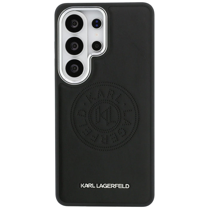 Karl Lagerfeld Perforated KL MagSafe Case for Samsung Galaxy S26 Ultra - Black